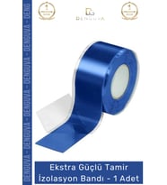 #İzolasyonBandı Mavi Su Geçirmez Çok Amaçlı Güçlü Yapıştırma Tamir İzolasyon Bandı 48mm x 10m - 1 Ad
