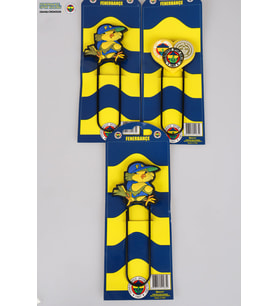 DEKOMUS İLE LİSANSLI FENERBAHÇE "2 ADET" SİLİKON ATAÇ