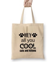 Hey All You Cool Cats And Kittens Bez Çanta Uzun Saplı