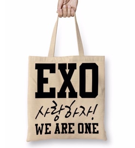 Exo We Are One Bez Çanta Uzun Saplı