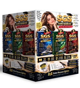 SGS Soru Bankası 3 Kitap Seti