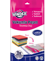 Vindex Vakumlu Poşet Large Tekli 50*70 Cm
