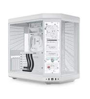 HYTE Y70 Touch Snow White Temperli Cam USB 3.2 E-ATX Dual Chamber Mid Tower Dokunmatik Ekranlı Gaming Kasa (CS-HYTE-Y70TTI-WW)