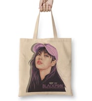 Blackpink Lisa 05 Bez Çanta Uzun Saplı