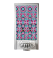 Armada Çini 60x100 Cm Ac 28 Geometrik Serigraf Türk Hamamı Pano