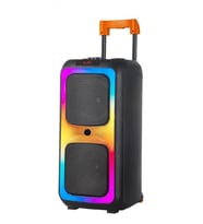 Taşınabilir Büyük Boy Rgb Işıklı Bluetooth Mikrofonlu Hoparlör Ndr-1097