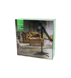 KİWİ KFAN-7426  16 İNÇ - 41CM  TELESKOPİK KATLANIR AYAKLI VANTİLATÖR 3 KADEME HIZ 3 PLS.KANAT METAL KAFES - AYAK Y: 90CM (5343)