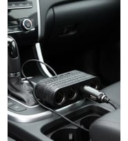 Araç Çakmak Çoklayıcı 4 Çıkışlı 2 Usb Ve Type C Girişli Çok Fonksiyonlu Şarj Ünitesi