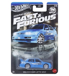 Hot Wheels - Fast & Furious Volkswagen Jetta MK3 (1/64) Graphic Remix 3/5 2025 Case