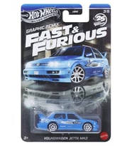 Hot Wheels - Fast & Furious Volkswagen Jetta MK3 (1/64) Graphic Remix 3/5 2025 Case