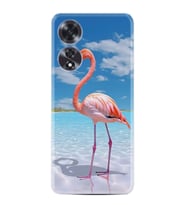 Oppo A60 Kılıf Boutique Baskılı Resimli Okaynus ve Flamingo Pcode -093