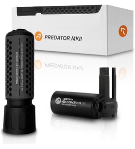ACETECH PREDATOR MKII SIYAH QD + BRIGHTER R + Tabanca ve Tufek Adaptor SET