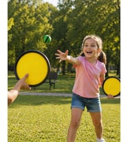 Catch Ball Set 2 Kişilik Top Yakalama Oyunu Çocuk Aktivite Seti