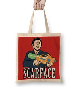 Scarface Bez Çanta Uzun Saplı