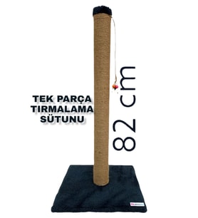 82cm Kedi Tırmalama Tahtası Antrasit