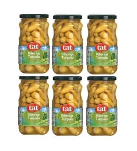 Tat Biberiye Tursusu 330 gr Cam x 6 Adet