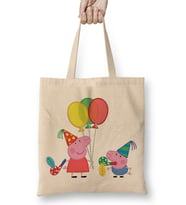 Peppa Pig Bez Çanta Uzun Saplı