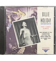 (Müzik CD sidir Plak Değildir) CD Billie Holiday The Lady Sings CD
