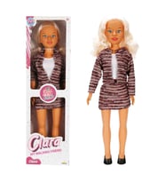 Dollz n More Yürüyüş Arkadaşım Clara Classic 80 cm Boyunda, Şık Kıyafetli Büyük Boy Yürüyüş Bebeği
