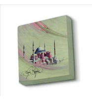 Ayasofya Camii Baskılı Doğaltaş  Magnet(KRT-002)Buzdolabı Süsü