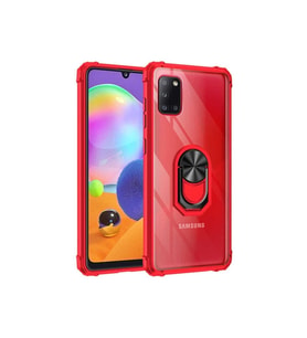 Samsung Galaxy A31 Uyumlu Kılıf Zore Mola Kapak (Kırmızı)