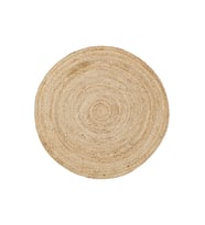 Makine Kaymaz Yıkanabilir Bej Bohem Jüt Salon Halısı Mutfak Halısı Koridor Halısı Yolluk 01R NATURAL
