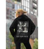 Taylor Swift The Eras Tour Baskılı Unisex Oversize Şarkıcı Hoodie