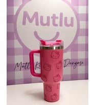 HELLO KİTTY 1200 ML ÇELİK MATARA