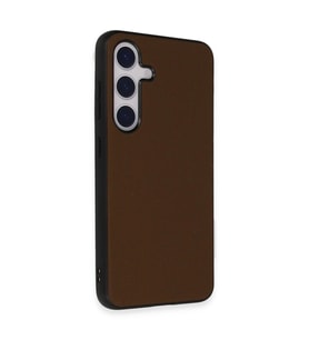 Samsung Galaxy S24 Kılıf Taft Kapak - Kahverengi