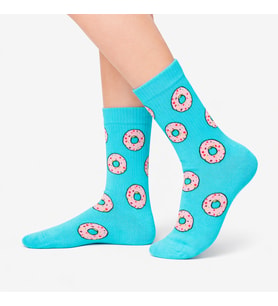 Donut Desenli Tenis Çorap