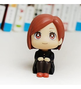 Anime Figür Jujutsu Kaisen Nobara Kugisaki 9 cm Karakter oturan Figür