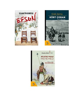 Selahattin Demirtaş Efsun - Kürt Çoban - Bir Kürd Prensi Mehemed Roman Seti (Renksiz)