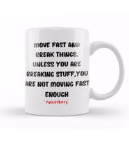 Mark Zuckerberg Quotes   Entrepreneurs Motivation İnspiration Success Work Ggifts Kupa Bardak Porselen