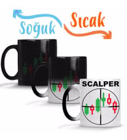 Scalper Sihirli Kupa Bardak Porselen
