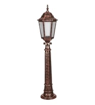 AVONNI BSU-68188-BKR-B Kahverengi Boyalı Dış Mekan Aydınlatma E27 Çelik Boru ABS Polikarbon Cam 23cm