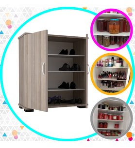 Modilayn BULUT 70 x 76 cm Ayakkabılık Dolabı Cordoba