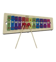 Jwin MT-12 Metalofon 12 Alüminyum Tuşlu Orff - Ritim Aleti + 2 Adet Baget