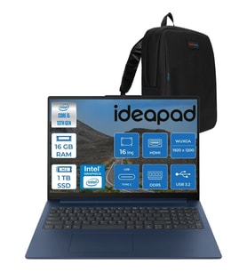 Lenovo Ideapad Slim 3 16IRH10 Intel Core I5 13420H 16GB 1tb SSD Freedos 16" Wuxga (1920X1200) IPS 300NITS Taşınabilir Bilgisayar 83K2001RTRF02 + Zetta Çanta