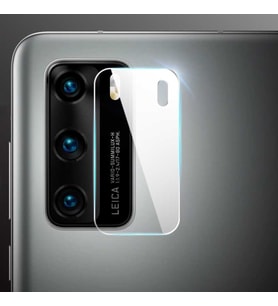 Huawei P40 Kamera Lens Koruyucu 0.2mm İnce Yüksek Kalite Nano Cam (Renksiz)