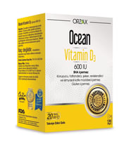 Ocean Vitamin D3 Sprey 600IU 20ml