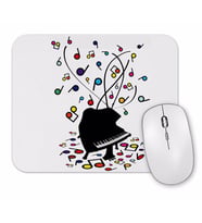 Muzik Notaları Piyano Mouse Pad