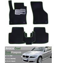 BMW 3 SERİSİ E90 SEDAN (2005-2013) Uyumlu EVA Paspas Tam Set–Araca Özel,Su Geçirmez