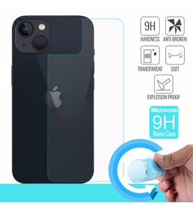 Microsonic Apple iPhone 13 Mini Arka Nano Glass Cam Ekran Koruyucu
