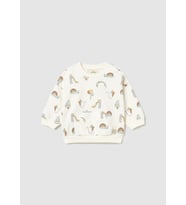 Mayoral Yenidoğan Bebek Sweatshirt Krem
