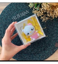Amigurumi Anahtarlık Hediyelik Özel Kutulu Hello Kitty -1 Adet