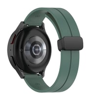 Huawei Watch GT GT2 GT3 GT4 42mm/Honor Magic 2 Kordon Magnetli Ayarlanır Silikon (Petrol Yeşili)