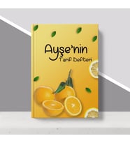 BK Gift Kişiye Özel İsimli Mutfak Tarif Defteri-7 (Beyaz)