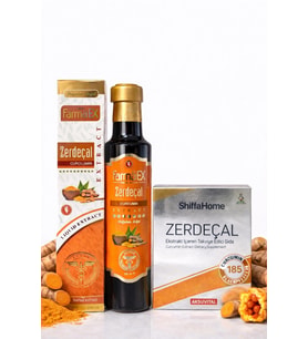 Zerdeçal Ekstrakt 250 ml. - Zerdeçal Kapsül 30 Softjel