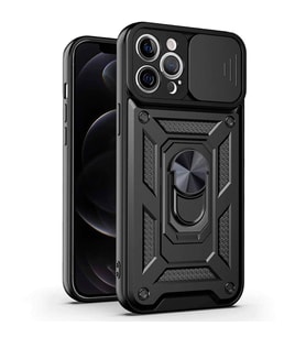 Microsonic Apple iPhone 12 Pro Kılıf Impact Resistant Siyah
