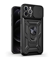 Microsonic Apple iPhone 12 Pro Kılıf Impact Resistant Siyah